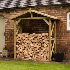 6'10 X 2'10 Forest Apex Large Logstore (2.1m X 0.9m)