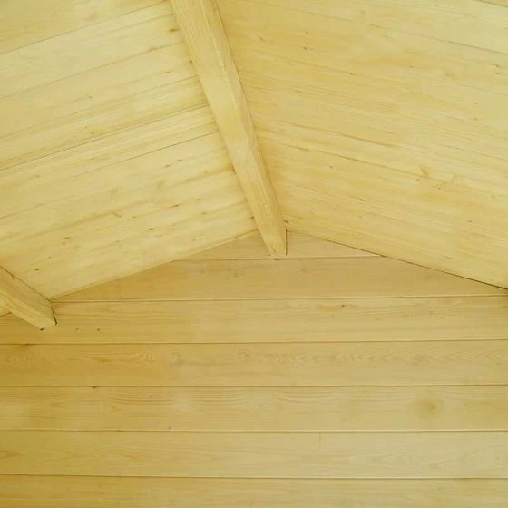 Shire Maulden 2.4m X 3.2m Log Cabin Summer House (19mm) - Image 11