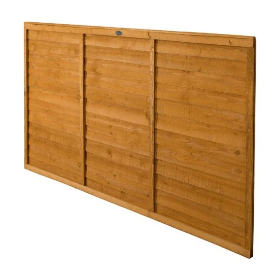 Forest 6' X 4' Straight Cut Overlap Fence Panel (1.83m X 1.22m) - Image 3