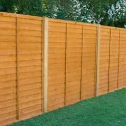 Forest 6' X 5' Straight Cut Overlap Fence Panel (1.83m X 1.52m)