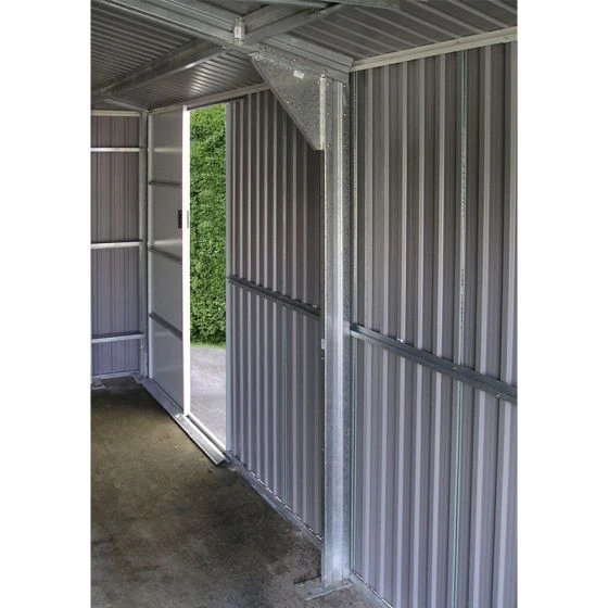 12' X 20' Sapphire Olympian Anthracite Metal Garage (3.62m X 5.94m) - Image 5