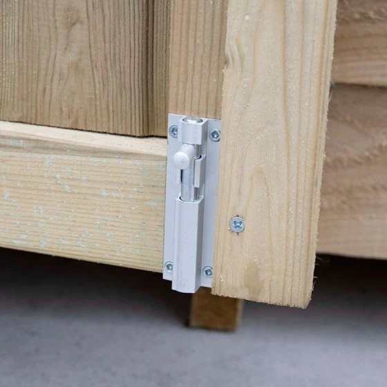 6' X 4' Forest Oakley 25yr Guarantee Double Door Apex Summer House (1.99m X 1.24m) - Image 12