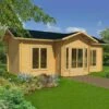 Palmako Anna 7.8m X 4.8m Log Cabin Garden Building (70mm)