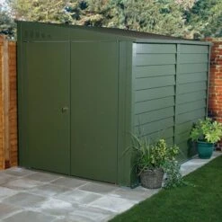 9'x6' (2.7x1.8m) Trimetals 'Protect A Bike' Secure Garden Storage