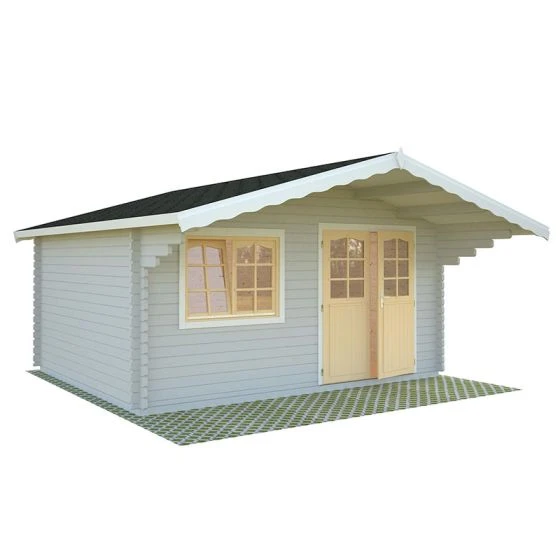 Palmako Sally 4.8m X 3.9m Log Cabin Summer House (44mm) - Image 18