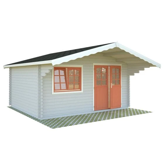 Palmako Sally 4.8m X 3.9m Log Cabin Summer House (44mm) - Image 19