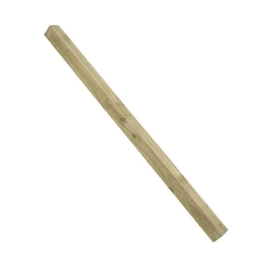 7' X 3" X 3" Forest Sawn Pressure Treated Fence Post (2100mm X 75mm X 75mm)