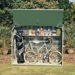 6'5 X 2'3 (1.96x0.68m) Trimetals Senator Metal Garden Storage Unit