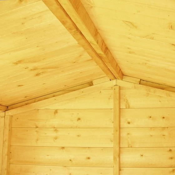 Shire Maulden 2.4m X 3.2m Log Cabin Summer House (19mm) - Image 6