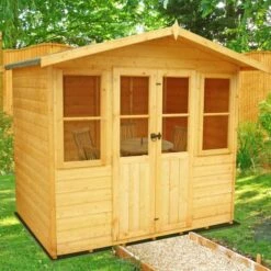6'7x5'5 Shire Haddon Traditional Wooden Summer House