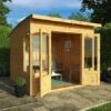 8x8 Mercia Helios Contemporary Wooden Summer House
