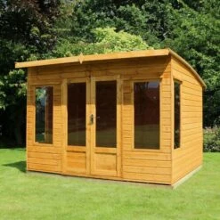 9'9 X 8 Mercia Helios Contemporary Wooden Summer House (2.97m X 2.44m)