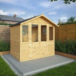 7' X 5' (2.12x1.48m) Mercia Shiplap Wooden Summerhouse