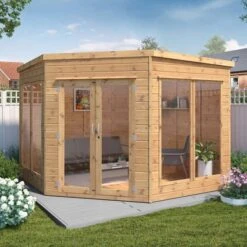 9' X 9' Mercia Premium Corner Summer House (2.9m X 2.9m)