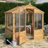 6' X 6' Mercia Shiplap Wooden Greenhouse (1.9m X 1.8m)