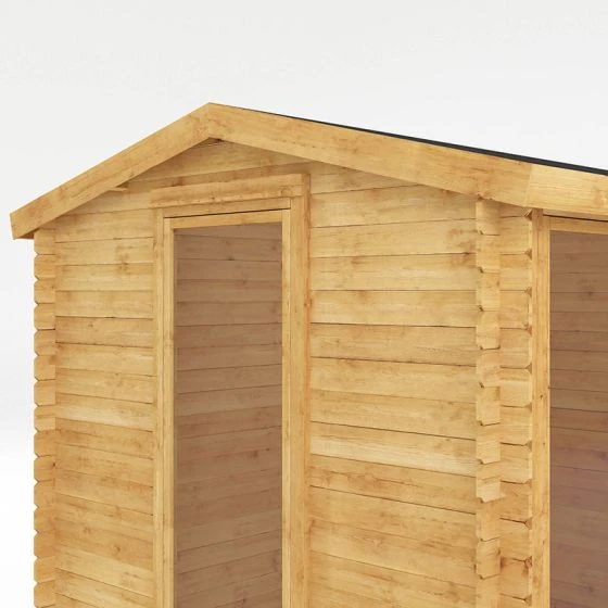Mercia 3m X 2.5m Log Cabin Summer House (19mm) - Image 9