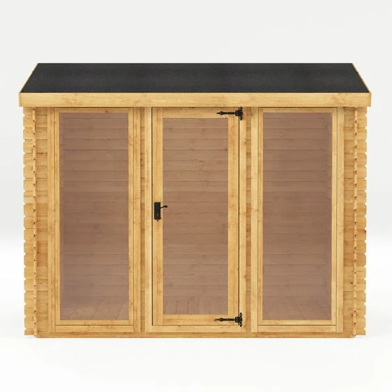 Mercia 3m X 2.5m Log Cabin Summer House (19mm) - Image 7