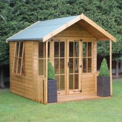 6' X 8' Traditional Broadway Wooden Summer House (1.83x2.44m)