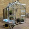 6' X 10' Halls Cotswold Burford Small Greenhouse With Toughened Glass (1.94m X 3.17m)