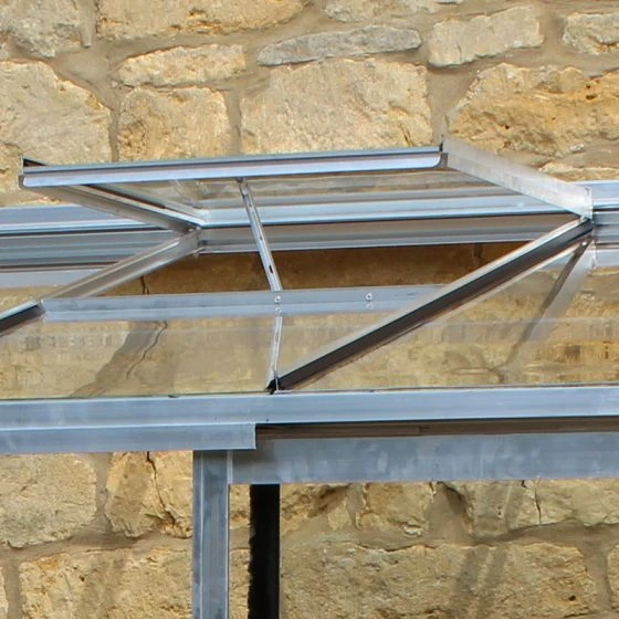 8' X 4' Halls Cotswold Broadway 84 Silver Lean-To Greenhouse (2.56m X 1.32m) - Image 4