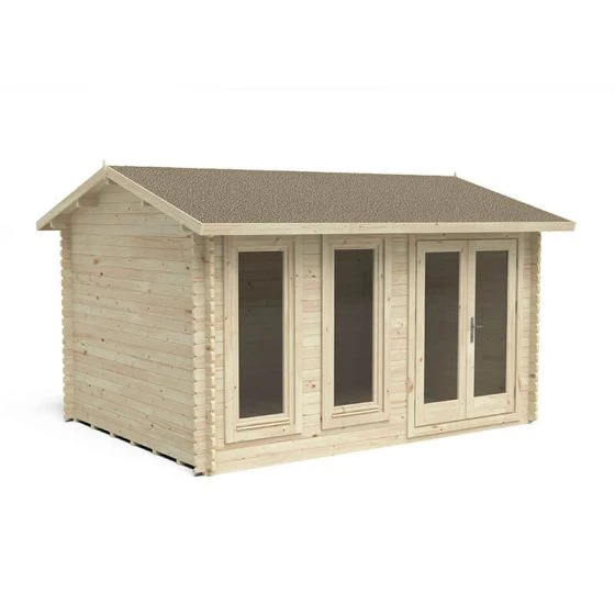Forest Chiltern 4m X 3m Log Cabin (34mm) - Single Glazed - Image 7