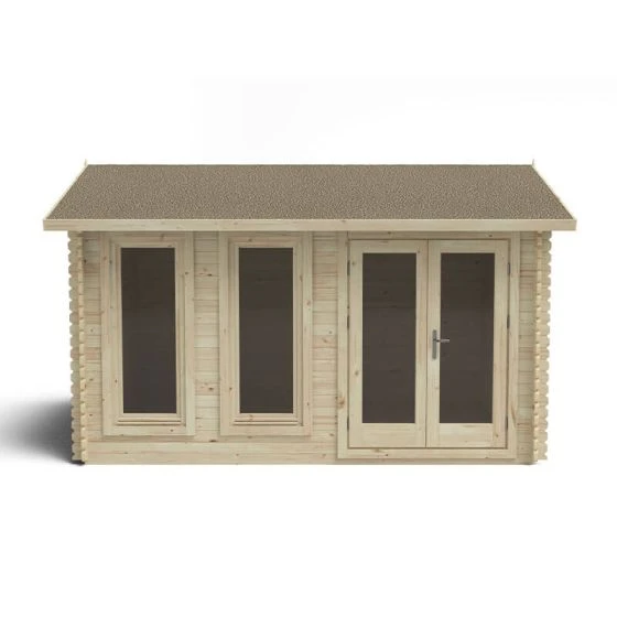 Forest Chiltern 4m X 3m Log Cabin (34mm) - Single Glazed - Image 5