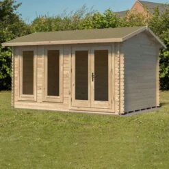 Forest Chiltern 4m X 3m Log Cabin (34mm) - Double Glazed