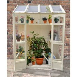 5'x2' Forest Victorian Tall Wall Greenhouse (1.5x0.6m)
