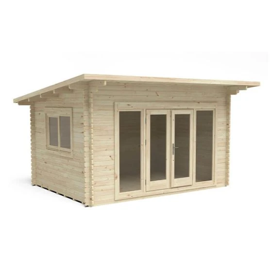 Forest Melbury 4m X 3m Log Cabin (34mm) - Single Glazed - Image 7