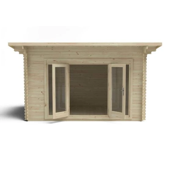 Forest Melbury 4m X 3m Log Cabin (34mm) - Single Glazed - Image 9
