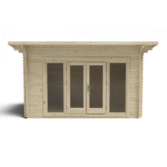 Forest Melbury 4m X 3m Log Cabin (34mm) - Single Glazed - Image 8