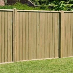 Forest 6' X 6' Pressure Treated Vertical Tongue And Groove Fence Panel (1.83m X 1.83m)